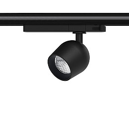 Трековый светильник Maxus Assistance Track light Tulip 10W 90CRI 4000K 24DEG 3-Phase Черный (1675)