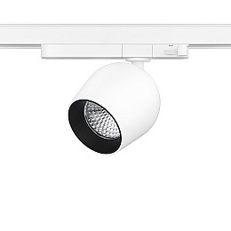 Трековый светильник Maxus Assistance Track light Tulip 20W 90CRI 4000K 38DEG 3-Phase Белый (1681)