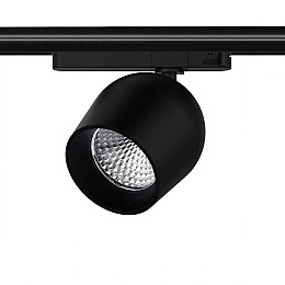 Трековый светильник Maxus Assistance Track light Tulip 28W 90CRI 4000K 24DEG 3-Phase Черный (1683)