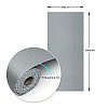Самоклеящаяся виниловая плитка в рулоне Sticker Wall 600х3000х2 мм Серый (SW-00002034)