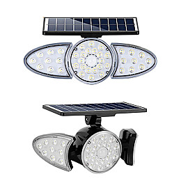 Комплект з двох ліхтарів з датчиком руху на сонячній батареї Lightwell LWS-2.5W2.5Pir