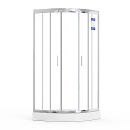 Душевая кабина Britc Lira 80x80 см с поддоном (стекло 5 мм)