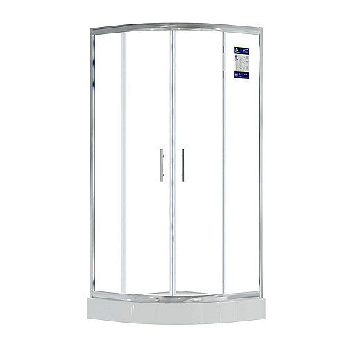 Душевая кабина Britc Lira 90x90 см с поддоном (стекло 4 мм)