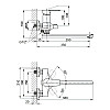 Смеситель для ванной Britc HY503A