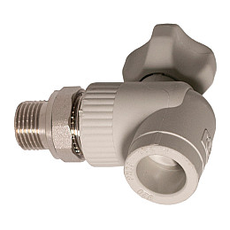 Кран радиаторный угловой Reiger PP-R 20