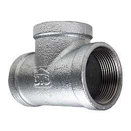 Тройник чугунный оцинкованный B.C BBB 1”