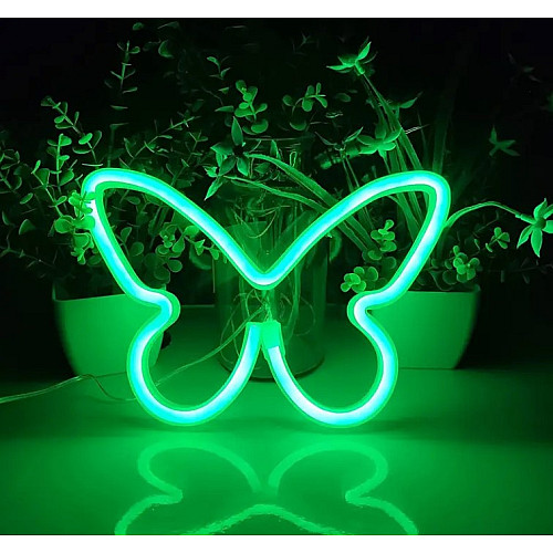 Настінний світильник-нічник Angel Метелик Butterfly зелений