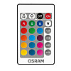 Лампочка энергосберегающая светодиодная Osram на пульте E27 LED 9 Вт 2 шт