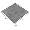 Самоклеящаяся LVT плитка Sticker Wall 600x600x1.5 мм Серый (D) SW-00001594