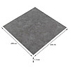 Самоклеящаяся LVT плитка Sticker Wall 600x600x1.5 мм Серый (D) SW-00001595