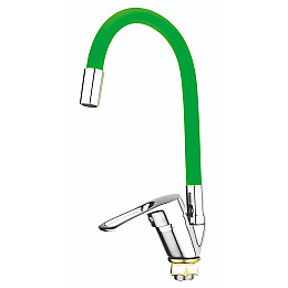 Смеситель для кухни Mixxus FANY 011 Nut Refl Green без подводки MI6292