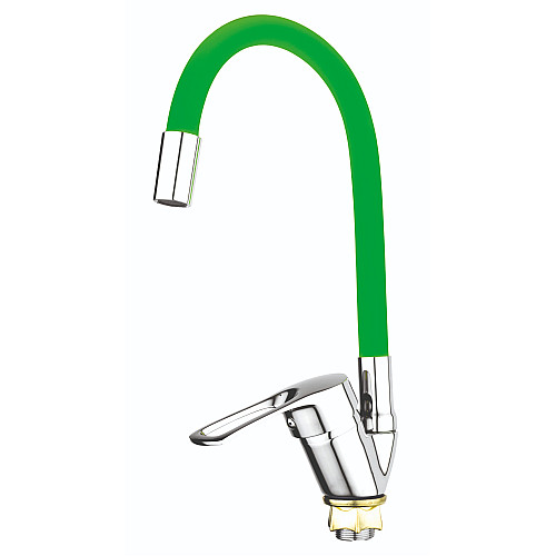 Смеситель для кухни Mixxus FANY 011 Nut Refl Green без подводки MI6292
