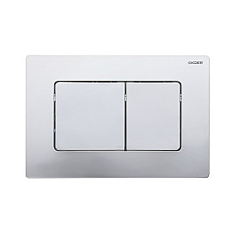 Панель змиву пластиковa Koer KT-0602-01 квадратна Хром KR5178