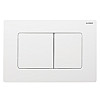 Панель змиву пластикова Koer KT-0602-03 квадратна Білий KR5180