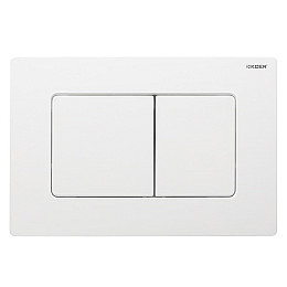 Панель змиву пластикова Koer KT-0602-03 квадратна Білий KR5180