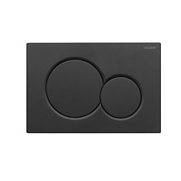 Панель змиву пластикова Koer KT-0601-05 кругла Чорний KR5176
