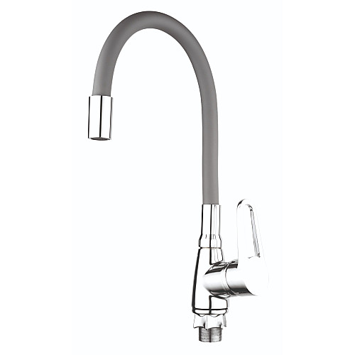 Смеситель для кухні Mixxus Elba 014 Nut Refl Grey без підводки MI6308