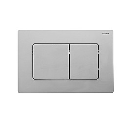 Панель змиву Koer KT-0602-02 з нержавіючої сталі SUS304 квадратна KR5179