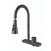 Смеситель для кухні Mixxus FOL-017 Graphite MI6344