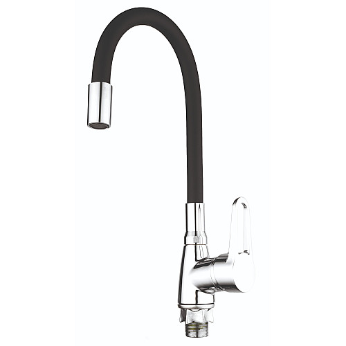 Смеситель для кухни Mixxus Elba 014 Nut Refl Black без подводки MI6306