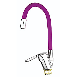 Смеситель для кухни Mixxus FANY 011 Nut Refl Purple без подводки MI6291