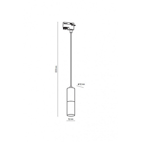 Трековый светильник TK Lighting Tracer Золотой Черный (TK4403)