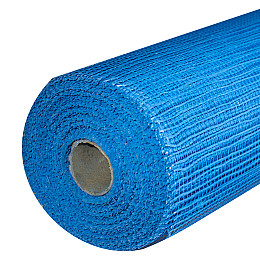 Стеклосетка для штукатурки Work's 1 х 50 м Blue 145 г/м кв