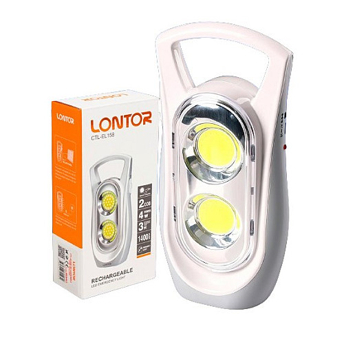 Акумуляторний кемпінговий світлодіодний USB LED світильник Lontor CTL-EL158