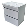 Пластиковая напольная тумба The MIX Атлант White 100х80х45 см