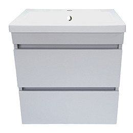Пластиковая напольная тумба The MIX Атлант White 100х80х45 см