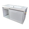 Пластиковая подвесная тумба The MIX Адонис HPL 3103 gloss 70х60х45 см
