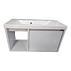 Пластиковая подвесная тумба The MIX Адонис HPL 3103 gloss 70х60х45 см
