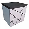 Тумба пластиковая подвесная The MIX Chaos black 60х50х45 см
