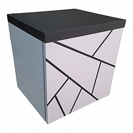 Тумба пластиковая подвесная The MIX Chaos black 60х50х45 см