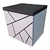 Тумба пластиковая подвесная The MIX Chaos black 90х50х45 см