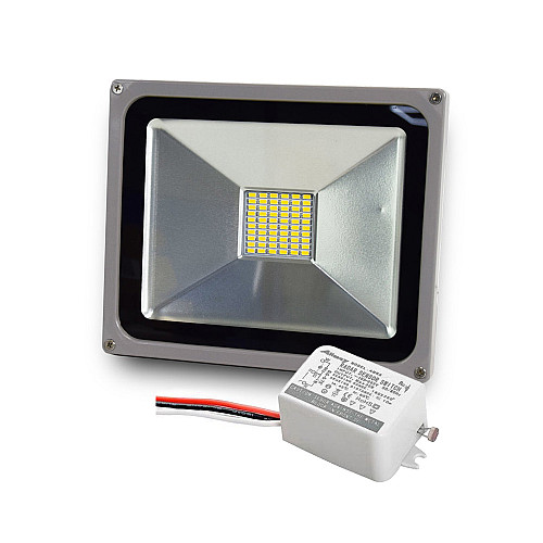 Комплект LED-прожектор Lightwell LW-30W-220 и Датчик движения с сенсором освещенности AMRS