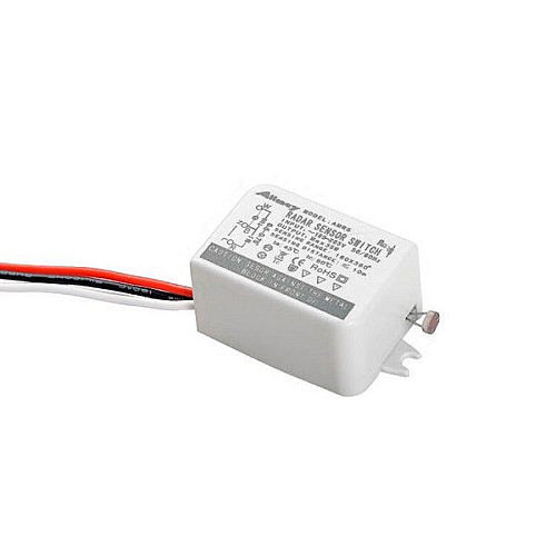 Комплект LED-прожектор Lightwell LW-10W-220 и Датчик движения с сенсором освещенности AMRS