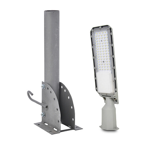 Комплект вуличного освітлення Кронштейн ZelK КСУР і Світильник Lightwell ZY-DY11-65K-150W SMD