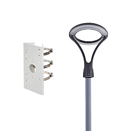 Комплект светильник парковый Lightwell LW-GL-50T/столб парковый 4 м/кронштейн Dahua PDS-1275ZJ-SUS