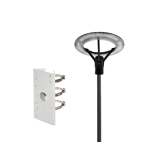 Комплект світильник парковий Lightwell LW-GL-50S/стовп парковий 4 м /кронштейн Dahua DS-1275ZJ-SUS