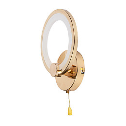 Светильник светодиодный настенный LED бра Sunlight 5332/1W Gold