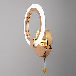 Светильник светодиодный настенный LED бра Sunlight 5333/1W Gold