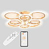 Полочная LED люстра Sunlight 5333/4+4 GLD Gold