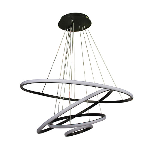 Потолочная LED люстра Sunlight 6026/2+4+6+8 черный