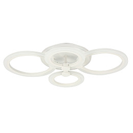 Потолочная LED люстра Sunlight 5333/2+2 R белый