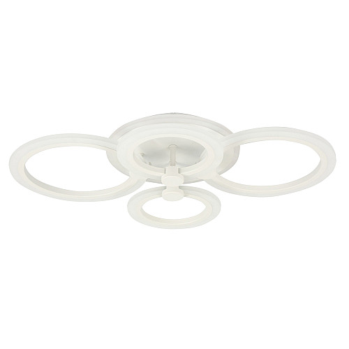 Потолочная LED люстра Sunlight 5333/2+2 R белый