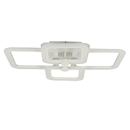 Потолочная LED люстра Sunlight 5667/2+2 R белый