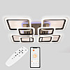 Полочная LED люстра Sunlight 5331/4+4 R черный