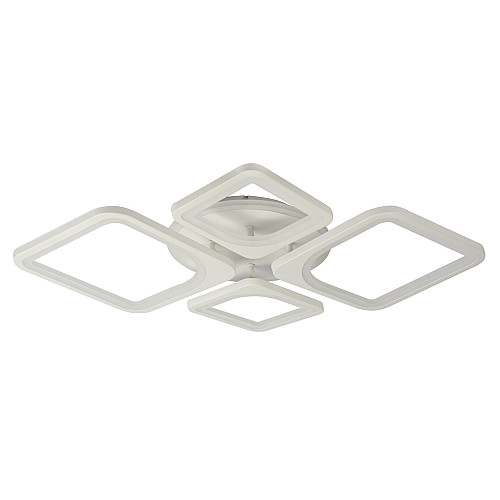 Потолкова LED люстра Sunlight 5631/2+2 R білий