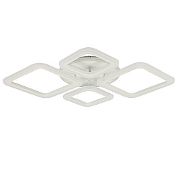 Потолкова LED люстра Sunlight 5331/2+2 R білий